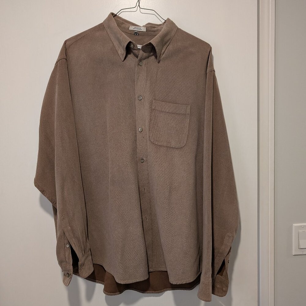 Geoffrey Beene Men's Long Sleeve Shirt XXL 18-18 1/2
